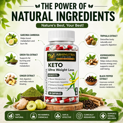 🛒 KETO Ultra Weight Loss Capsules – Advanced Fat Burn Formula