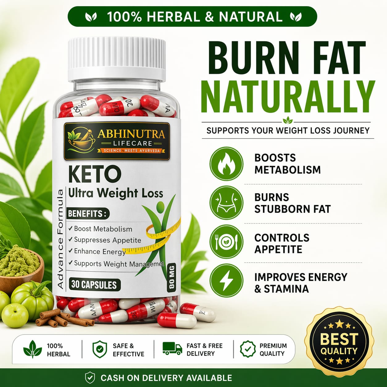 🛒 KETO Ultra Weight Loss Capsules – Advanced Fat Burn Formula