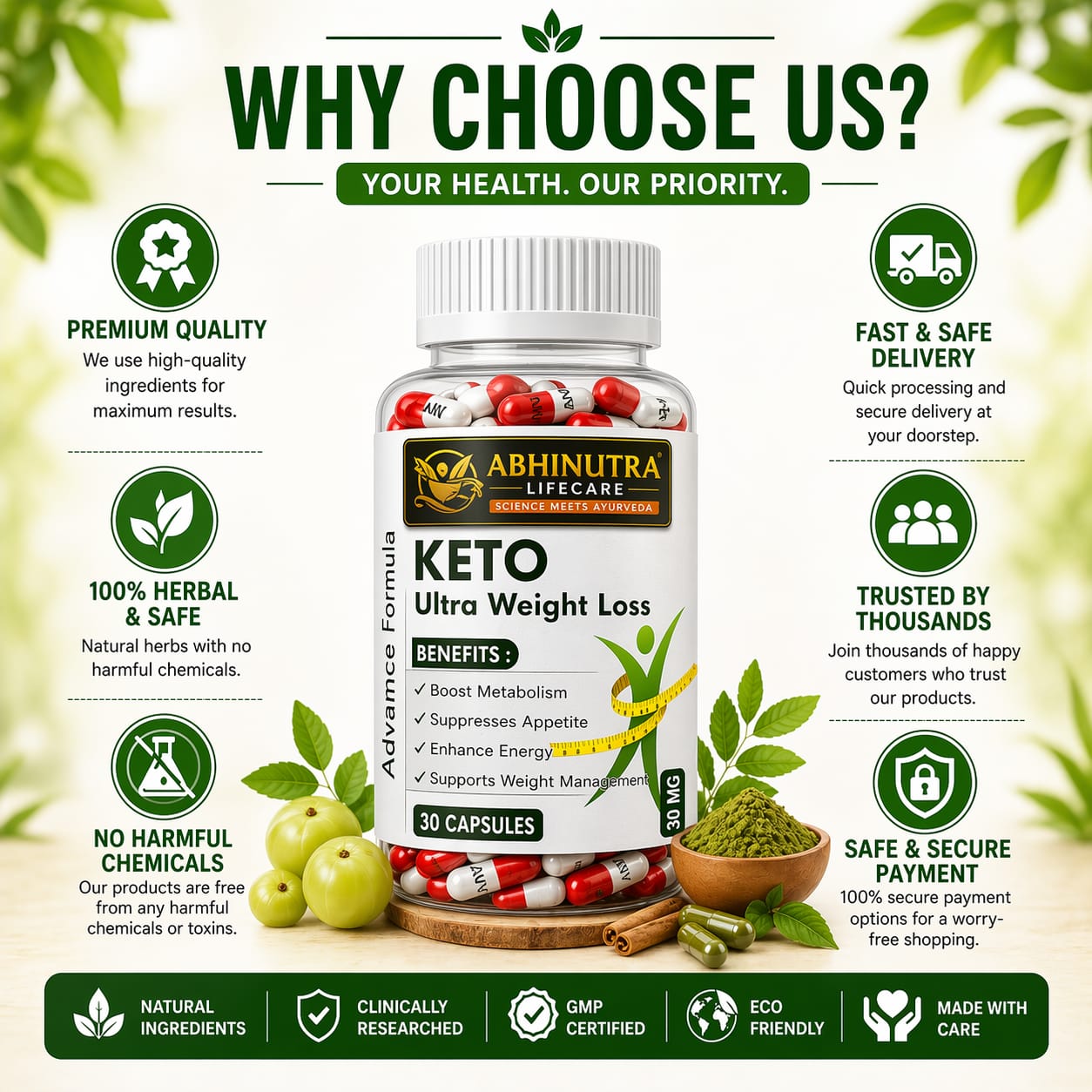 🛒 KETO Ultra Weight Loss Capsules – Advanced Fat Burn Formula