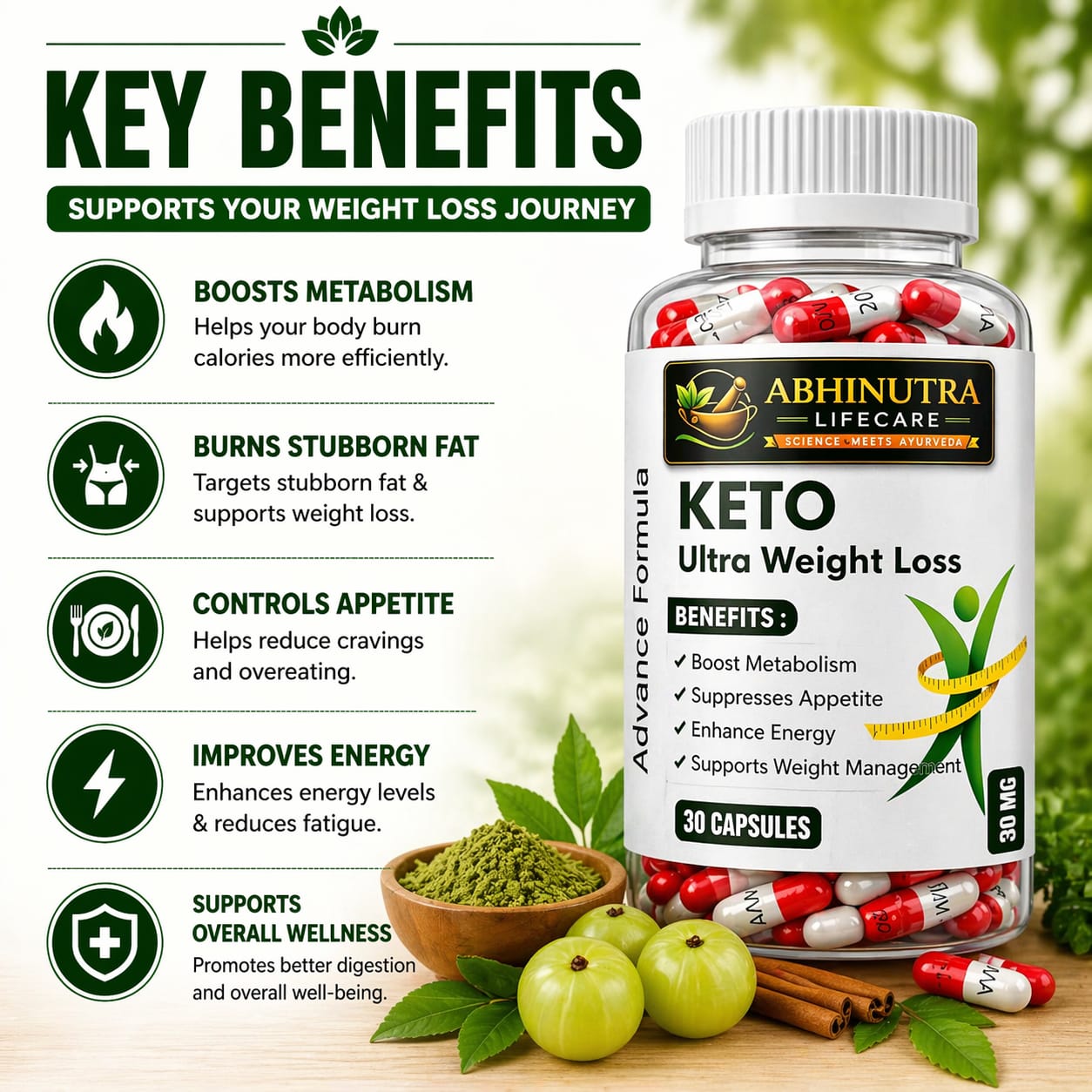 🛒 KETO Ultra Weight Loss Capsules – Advanced Fat Burn Formula