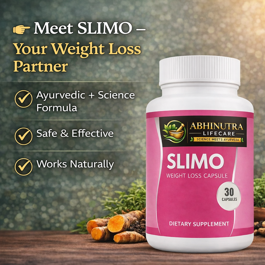 🌿 SLIMO Weight Loss Capsule – Natural Fat Burn Support